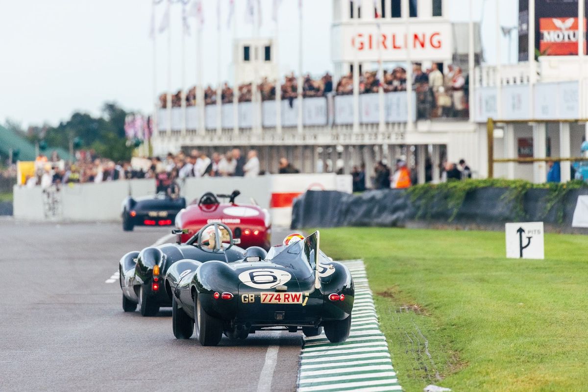 Wet 'n Wild at Goodwood Revival 2024