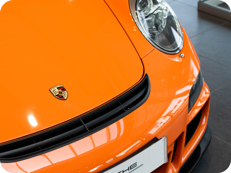 Showroom - Application presentation - supportive car image 