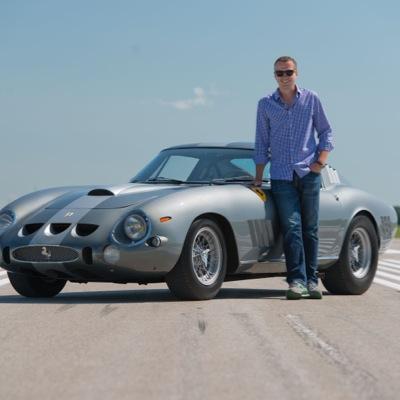 Gord Duff from RM Sotheby's with Ferrari