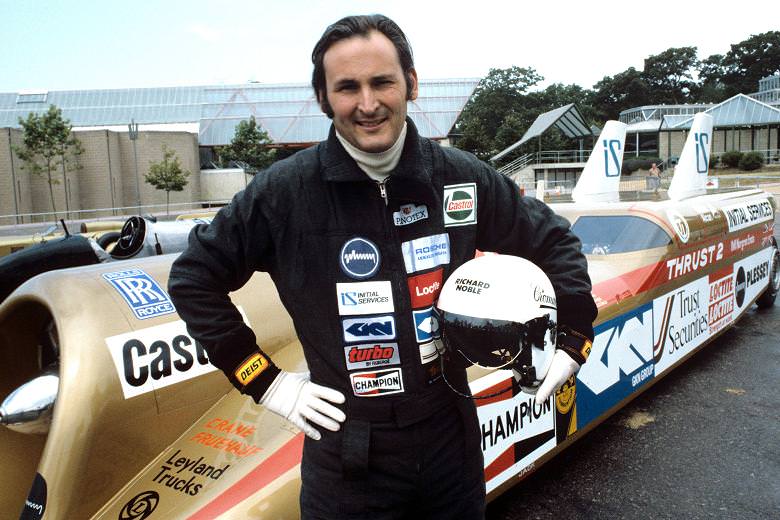Richard Noble OBE with Thrust