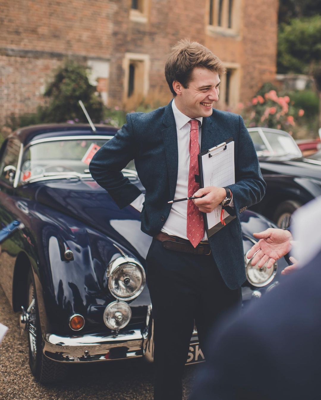 William Heynes with Jaguar