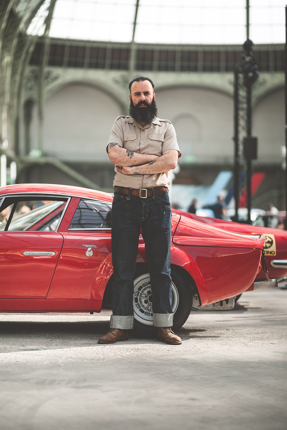 Rémi Dargegen with Abarth on Tour Auto