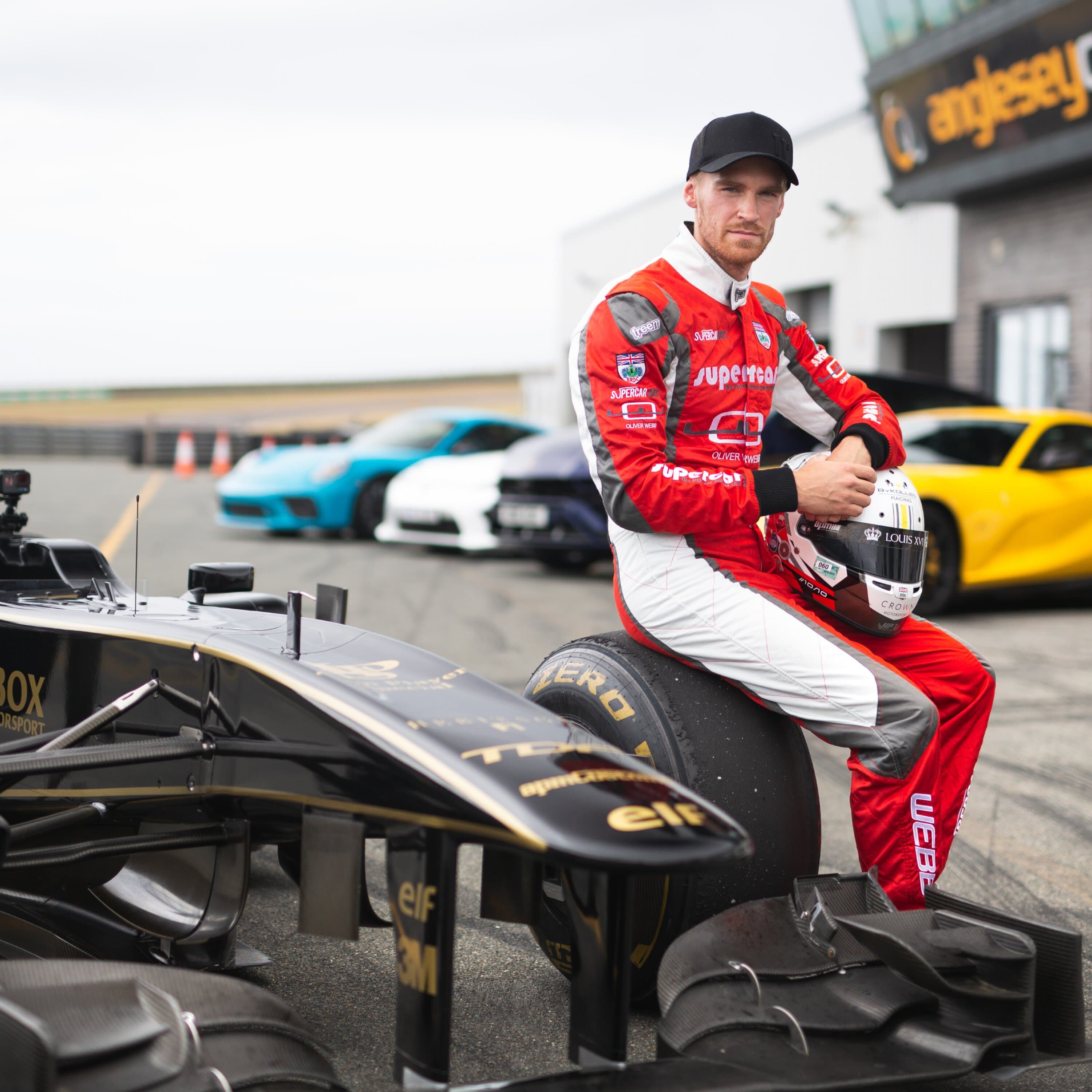 Oli Webb at Anglesey circuit